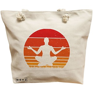 Geanta Canvas Tote pentru femei Yoga 11