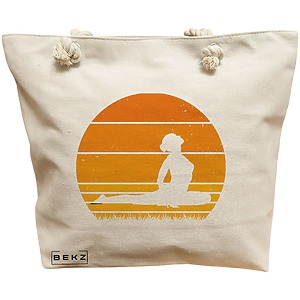 Geanta Canvas Tote pentru femei Yoga 12
