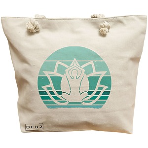 Geanta Canvas Tote pentru femei Yoga 13