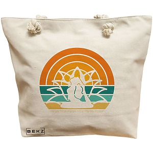 Geanta Canvas Tote pentru femei Yoga 15