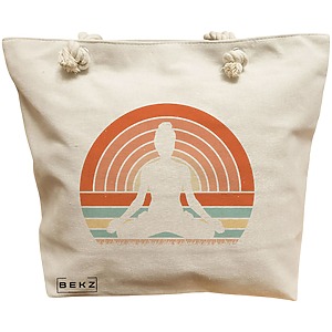 Geanta Canvas Tote pentru femei Yoga 16