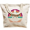 Geanta Canvas Tote pentru femei Yoga 17, 40x51 cm, Bej, BEKZ® 17 40x51 cm