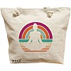 Geanta Canvas Tote pentru femei Yoga 17, 40x51 cm, Bej, BEKZ® 16 Geanta Canvas Tote pentru femei Yoga 17