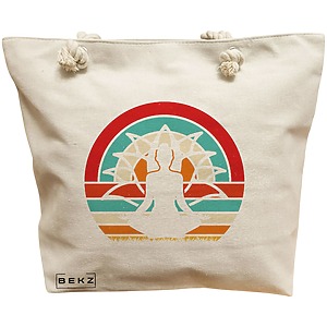 Geanta Canvas Tote pentru femei Yoga 18