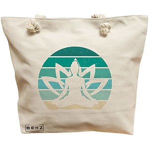 Geanta Canvas Tote pentru femei Yoga 19