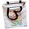 Geanta Canvas Tote pentru femei Boho Style 14 38x34.5 cm Alba BEKZ® 1