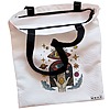 Geanta Canvas Tote pentru femei Energy Mood 3 38x34.5 cm Alba BEKZ® 1