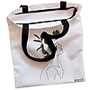 Geanta Canvas Tote pentru femei, Flower Lady 10, 38x34.5 cm, Alba, BEKZ® 5 Geanta Canvas Tote pentru femei Flower Lady 10 38x34.5 cm Alba BEKZ® 1