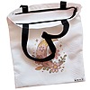 Geanta Canvas Tote pentru femei Moon Flower, 38x34.5 cm, Alba, BEKZ® 5 Geanta Canvas Tote pentru femei Moon Flower 38x34.5 cm Alba BEKZ® 1