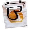 Geanta Canvas Tote pentru femei Yoga 12 38x34.5 cm Alba BEKZ® 1