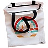 Geanta Canvas Tote pentru femei Yoga 18 38x34.5 cm Alba BEKZ® 1
