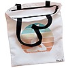 Geanta Canvas Tote pentru femei Yoga 8 38x34.5 cm Alba BEKZ® 1