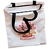 Geanta Canvas Tote pentru femei Yoga Relaxoloting 38x34.5 cm Alba BEKZ® 1