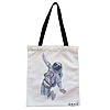 Geanta Canvas Tote pentru femei, model Astronaut, 38x34.5 cm, Alba, BEKZ® 4 Geanta Canvas Tote pentru femei model Astronaut 38x34.5 cm Alba BEKZ®