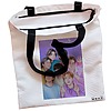 Geanta Canvas Tote pentru femei model BTS Army 4 38x34.5 cm Alba BEKZ® 1