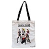 Geanta Canvas Tote pentru femei model Blackpink 5 38x34.5 cm Alba BEKZ®