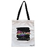 Geanta Canvas Tote pentru femei, model Celestial Eye 2, 38x34.5 cm, Alba, BEKZ® 4 Geanta Canvas Tote pentru femei model Celestial Eye 2 38x34.5 cm Alba BEKZ®