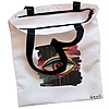 Geanta Canvas Tote pentru femei, model Celestial Eye 8, 38x34.5 cm, Alba, BEKZ® 5 Geanta Canvas Tote pentru femei model Celestial Eye 8 38x34.5 cm Alba BEKZ® 1
