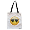 Geanta Canvas Tote pentru femei, model Cool, 38x34.5 cm, Alba, BEKZ® 4 Geanta Canvas Tote pentru femei model Cool 38x34.5 cm Alba BEKZ®