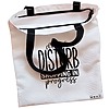 Geanta Canvas Tote pentru femei, model Do not disturb, Shopping in progress, 38x34.5 cm, Alba, BEKZ® 5 Geanta Canvas Tote pentru femei model Do not disturb Shopping in progress 38x34.5 cm Alba BEKZ® 1