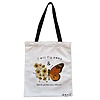 Geanta Canvas Tote pentru femei, model Flight to Freedom, 38x34.5 cm, Alba, BEKZ® 4 Geanta Canvas Tote pentru femei model Flight to Freedom 38x34.5 cm Alba BEKZ®