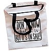 Geanta Canvas Tote pentru femei model I dont know what it is but its on sale 38x34.5 cm Alba BEKZ® 1