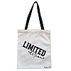 Geanta Canvas Tote pentru femei model Limited Edition 38x34.5 cm Alba BEKZ®