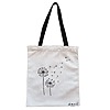 Geanta Canvas Tote pentru femei, model Papadie Minimalisa, 38x34.5 cm, Alba, BEKZ® 4 Geanta Canvas Tote pentru femei model Papadie Minimalisa 38x34.5 cm Alba BEKZ®