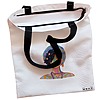 Geanta Canvas Tote pentru femei, model Portret Vibrant 5, 38x34.5 cm, Alba, BEKZ® 5 Geanta Canvas Tote pentru femei model Portret Vibrant 5 38x34.5 cm Alba BEKZ® 1