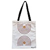 Geanta Canvas Tote pentru femei, model Sunshine Arches, 38x34.5 cm, Alba, BEKZ® 4 Geanta Canvas Tote pentru femei model Sunshine Arches 38x34.5 cm Alba BEKZ®