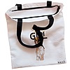 Geanta Canvas Tote pentru femei, model Super Girl, 38x34.5 cm, Alba, BEKZ® 5 Geanta Canvas Tote pentru femei model Super Girl 38x34.5 cm Alba BEKZ® 1