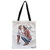 Geanta Canvas Tote pentru femei, model Super mom 3, 38x34.5 cm, Alba, BEKZ® 4 Geanta Canvas Tote pentru femei model Super mom 3 38x34.5 cm Alba BEKZ®