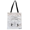 Geanta Canvas Tote pentru femei, model The Universe Listens 2, 38x34.5 cm, Alba, BEKZ® 4 Geanta Canvas Tote pentru femei model The Universe Listens 2 38x34.5 cm Alba BEKZ®