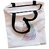 Geanta Canvas Tote pentru femei, model Unicorn, 38x34.5 cm, Alba, BEKZ® 5 Geanta Canvas Tote pentru femei model Unicorn 38x34.5 cm Alba BEKZ® 1