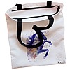 Geanta Canvas Tote pentru femei, model Watercolor Horse, 38x34.5 cm, Alba, BEKZ® 5 Geanta Canvas Tote pentru femei model Watercolor Horse 38x34.5 cm Alba BEKZ® 1