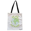Geanta Canvas Tote pentru femei, model We Love Our Planet, 38x34.5 cm, Alba, BEKZ® 4 Geanta Canvas Tote pentru femei model We Love Our Planet 38x34.5 cm Alba BEKZ®
