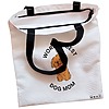 Geanta Canvas Tote pentru femei, model World’s best dog mom, 38x34.5 cm, Alba, BEKZ® 5 Geanta Canvas Tote pentru femei model Worlds best dog mom 38x34.5 cm Alba BEKZ® 1