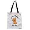 Geanta Canvas Tote pentru femei, model World’s best dog mom, 38x34.5 cm, Alba, BEKZ® 4 Geanta Canvas Tote pentru femei model Worlds best dog mom 38x34.5 cm Alba BEKZ®