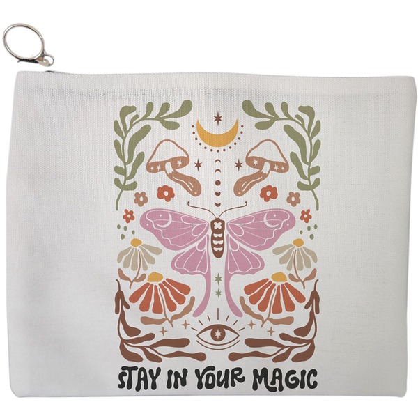 Portfard Cosmetice tip Plic Boho Style 4, 23x18 cm, Alb, BEKZ® 9 Portfard Cosmetice tip Plic Boho Style 4 23x18 cm Alb BEKZ®