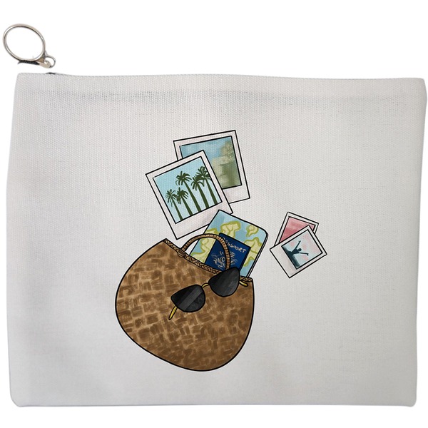 Portfard Cosmetice tip Plic Travel Girl 12, 23x18 cm, Alb, BEKZ® 9 Portfard Cosmetice tip Plic Travel Girl 12 23x18 cm Alb BEKZ®