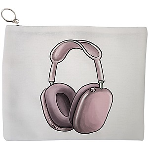 Portfard Cosmetice tip Plic Travel Girl 15, 23x18 cm, Alb, BEKZ®