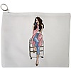Portfard Cosmetice tip Plic Travel Girl 3, 23x18 cm, Alb, BEKZ® 13 Portfard Cosmetice tip Plic Travel Girl 3 23x18 cm Alb BEKZ®
