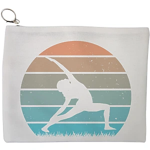 Portfard Cosmetice tip Plic Yoga 10, 23x18 cm, Alb, BEKZ®