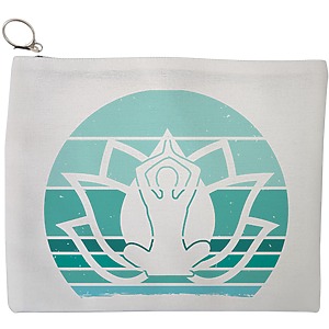 Portfard Cosmetice tip Plic Yoga 13, 23x18 cm, Alb, BEKZ®