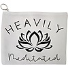 Portfard Cosmetice tip Plic Yoga Havily Meditated, 23x18 cm, Alb, BEKZ® 13 Portfard Cosmetice tip Plic Yoga Havily Meditated 23x18 cm Alb BEKZ®