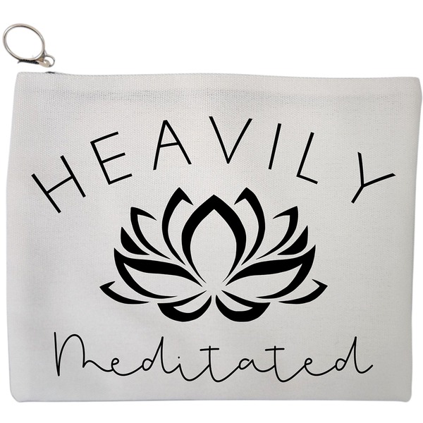 Portfard Cosmetice tip Plic Yoga Havily Meditated, 23x18 cm, Alb, BEKZ® 9 Portfard Cosmetice tip Plic Yoga Havily Meditated 23x18 cm Alb BEKZ®