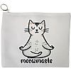 Portfard Cosmetice tip Plic Yoga Meowmaste, 23x18 cm, Alb, BEKZ® 13 Portfard Cosmetice tip Plic Yoga Meowmaste 23x18 cm Alb BEKZ®