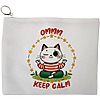 Portfard Cosmetice tip Plic Yoga Ommm Keep Calm, 23x18 cm, Alb, BEKZ® 13 Portfard Cosmetice tip Plic Yoga Ommm Keep Calm 23x18 cm Alb BEKZ®