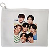 Portfard Cosmetice tip Plic, model BTS Army 2, 23x18 cm, Alb, BEKZ® 13 Portfard Cosmetice tip Plic model BTS Army 2 23x18 cm Alb BEKZ®