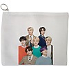 Portfard Cosmetice tip Plic, model BTS Army 5, 23x18 cm, Alb, BEKZ® 13 Portfard Cosmetice tip Plic model BTS Army 5 23x18 cm Alb BEKZ®